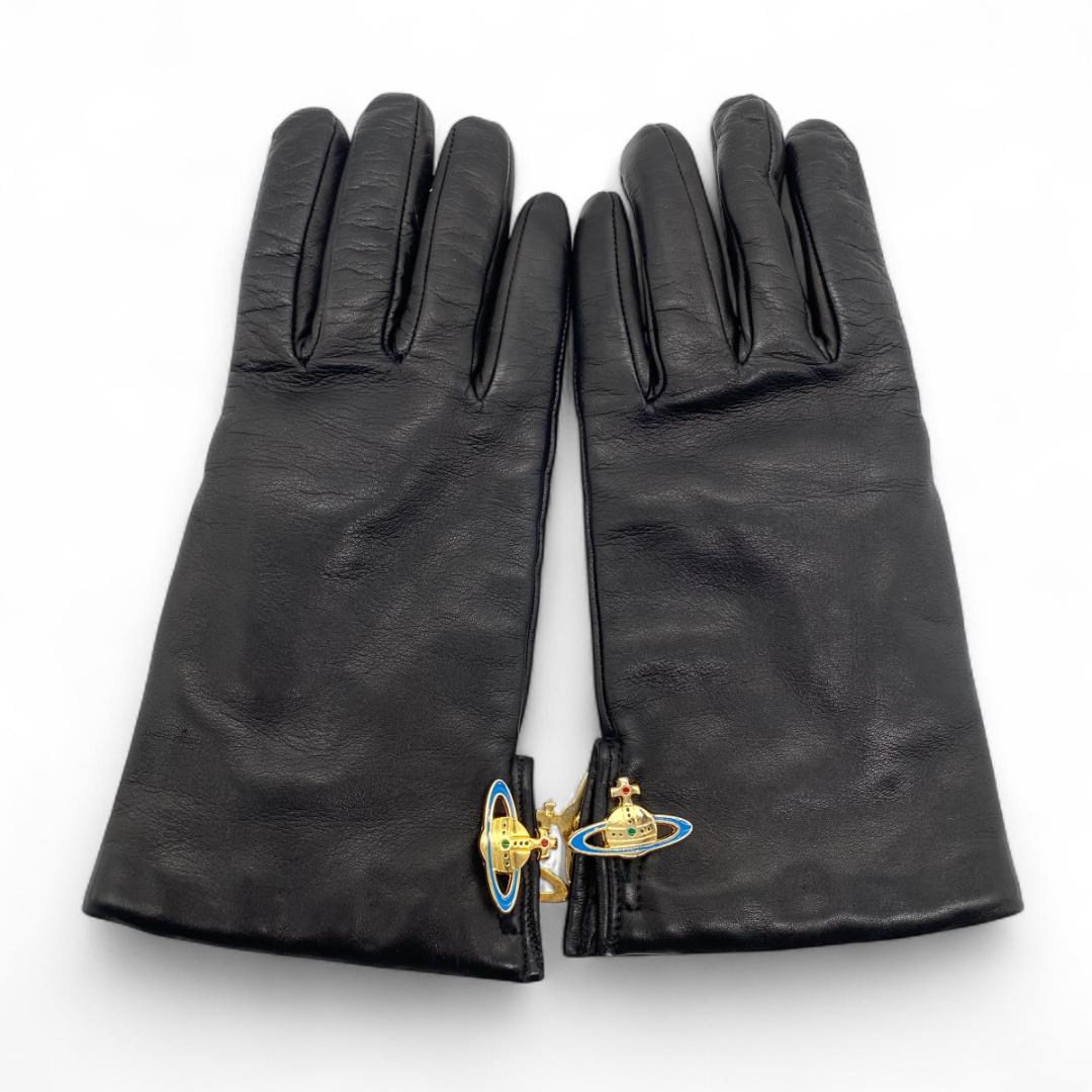 Vivienne Westwood ORBヴィヴィアンウエストウッド レザー手袋