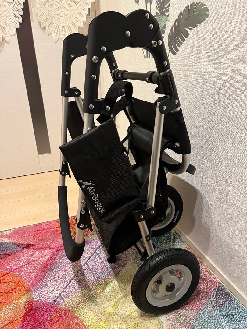 値下げしました！【美品】AirBuggy ドーム2Mペットカート レッド