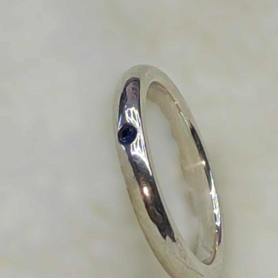 grandmamanティファニー TIFF スタッキングバンド サファイア