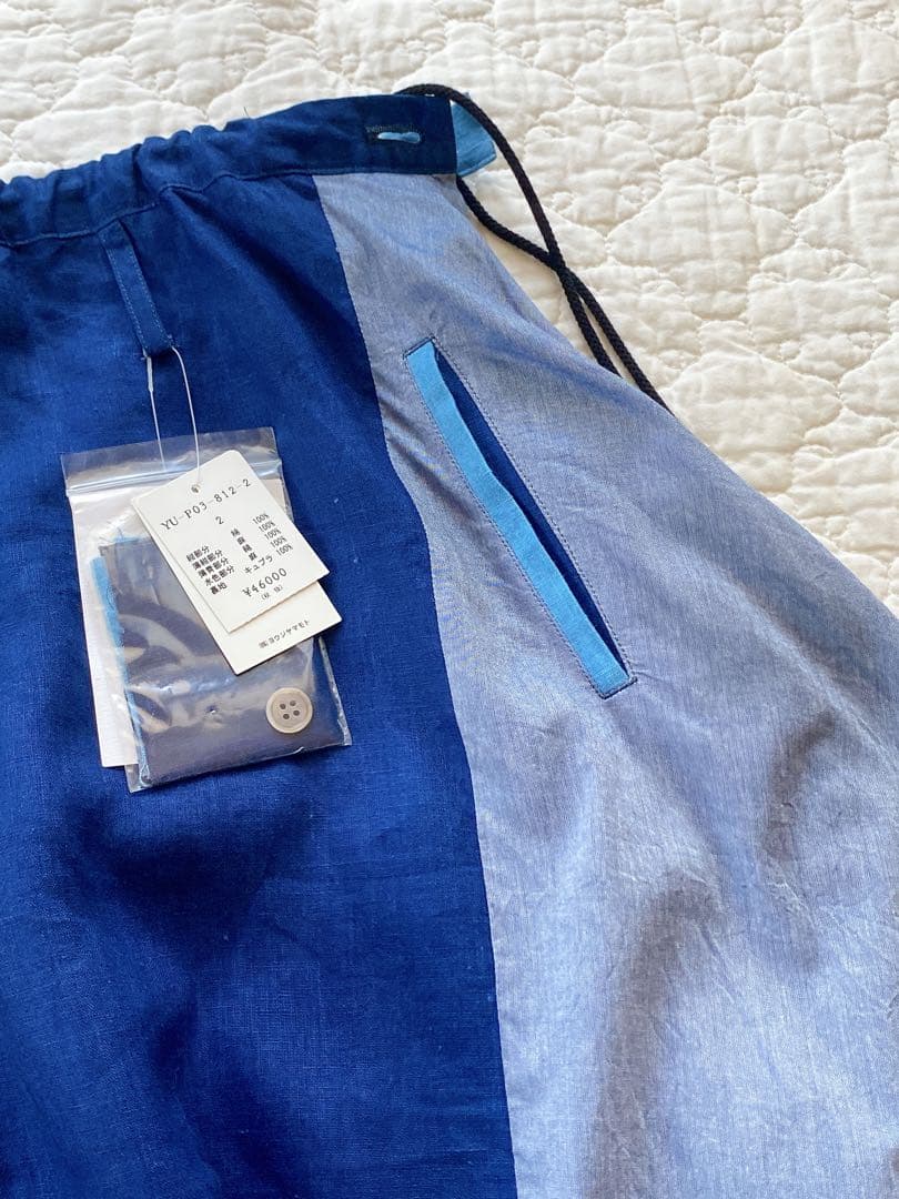 未使用　タグ付き　Y's ワイズ　変形　サルエルパンツ　サイズ2