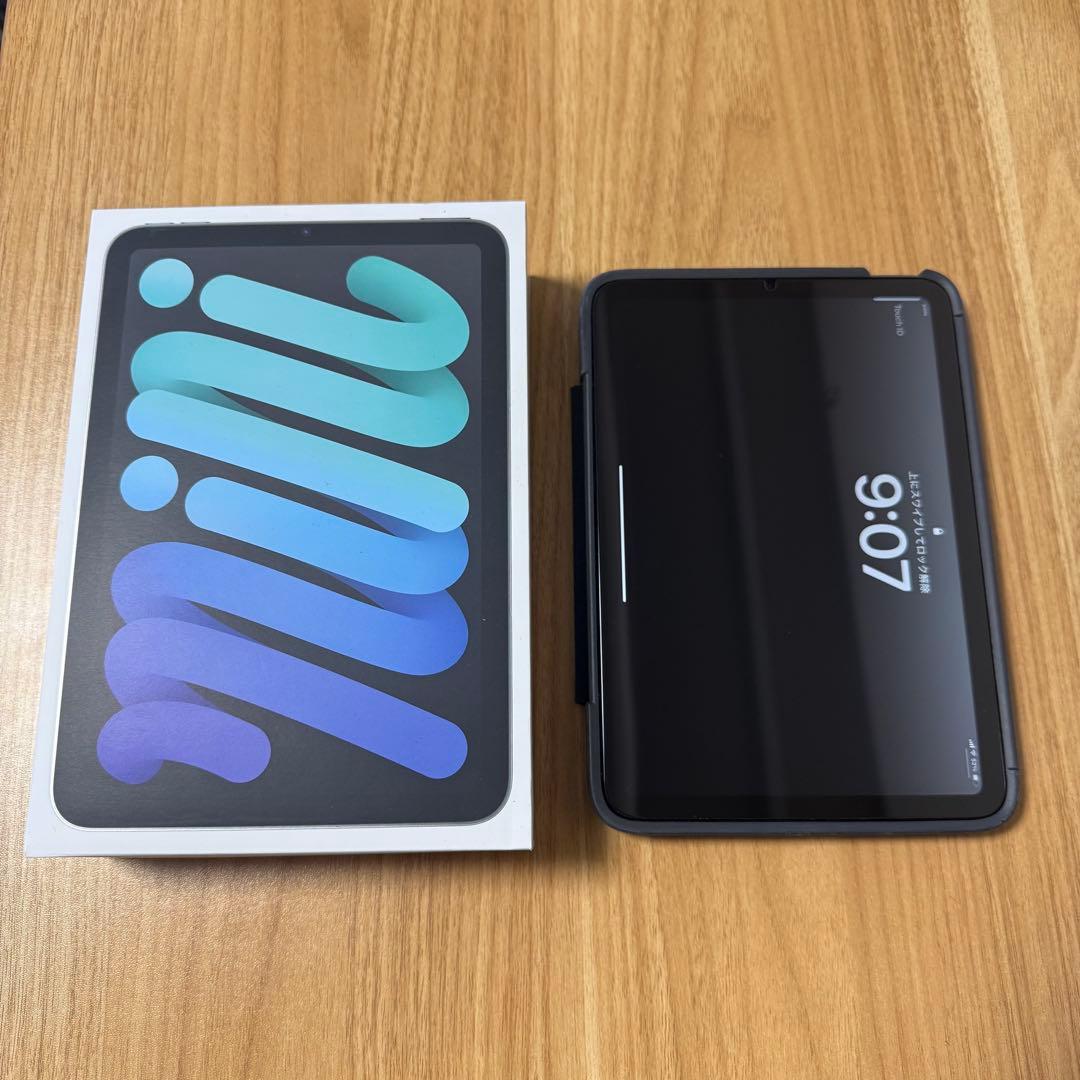iPad mini 第7世代 セルラー 256GB バッテリ100% ケース付