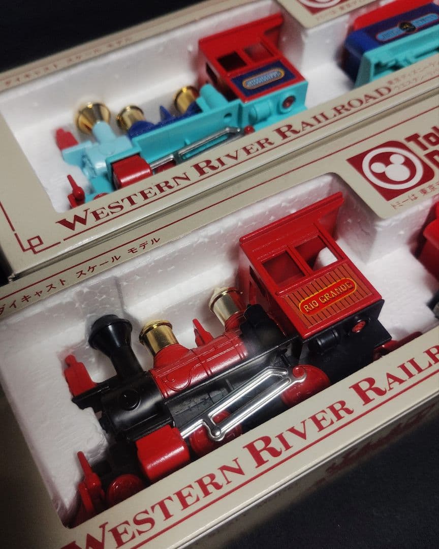 東京ディズニーランド　ウエスタン・リバー鉄道　スケールモデル TOMY