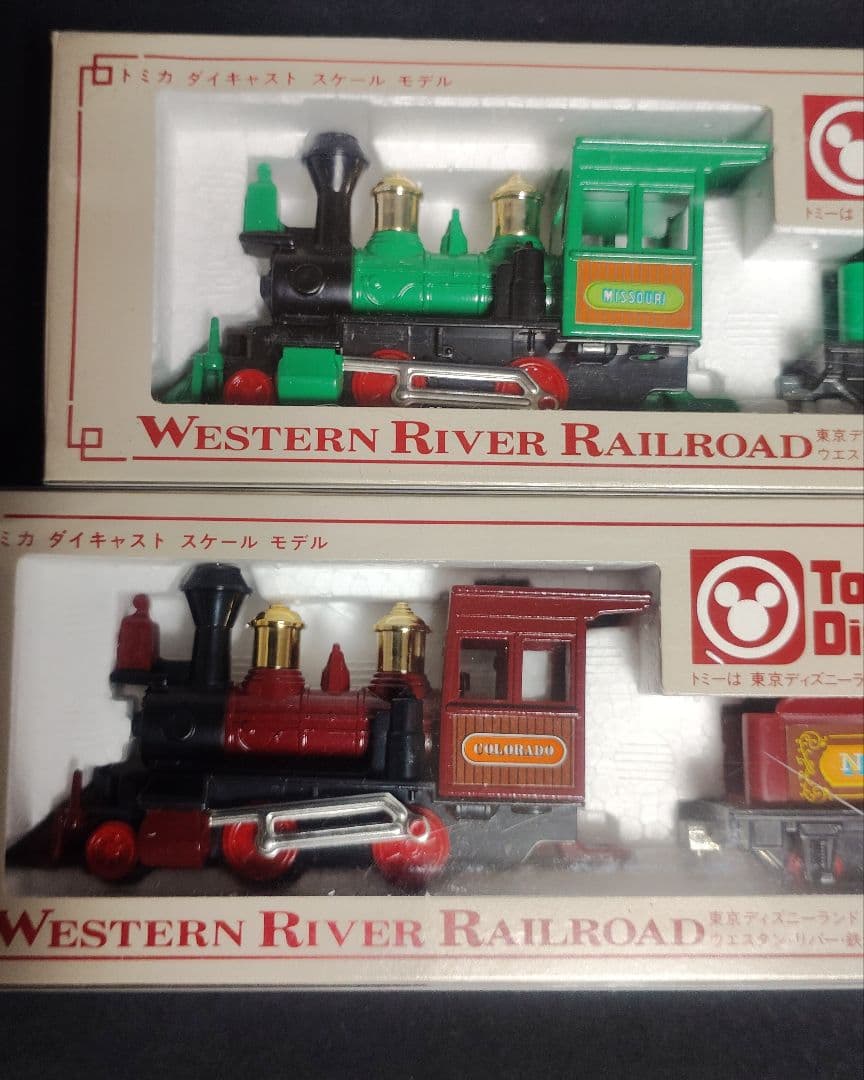 東京ディズニーランド　ウエスタン・リバー鉄道　スケールモデル TOMY