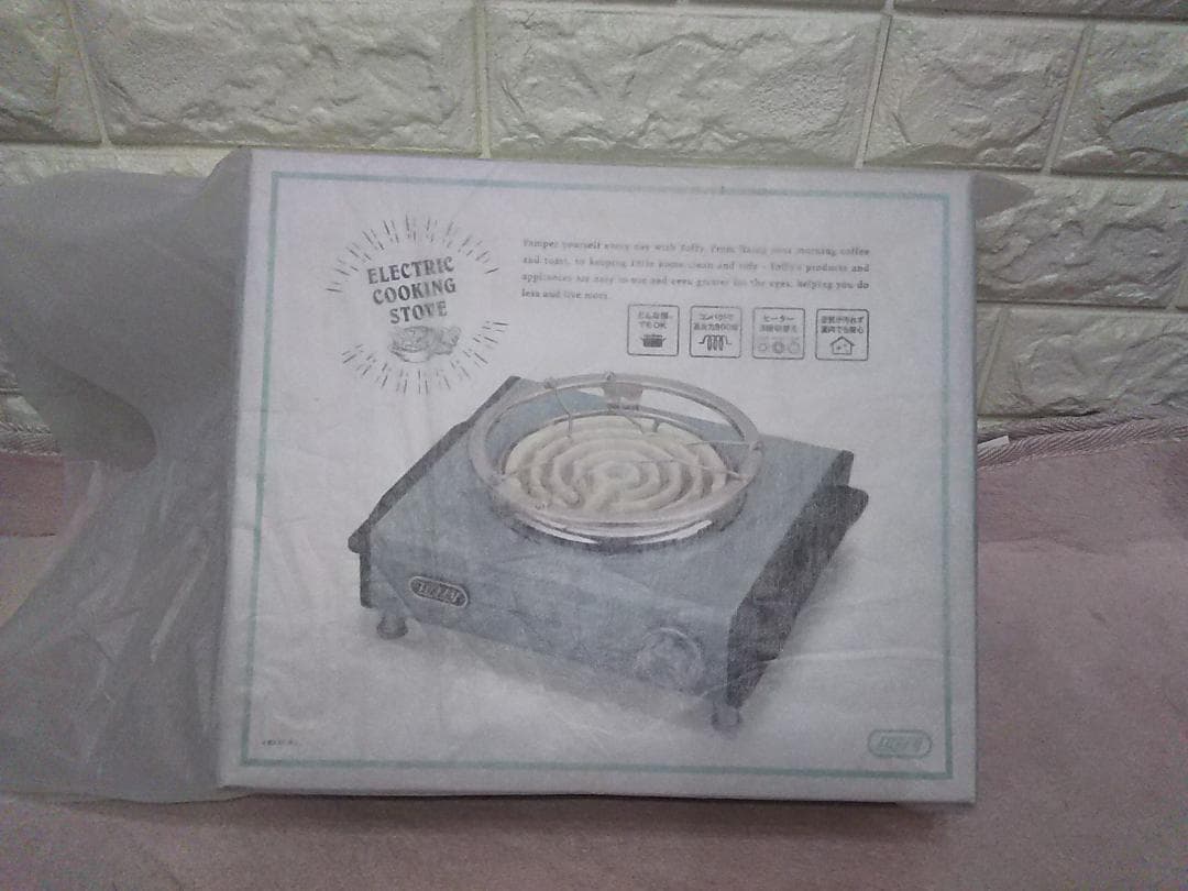 ★TOFFY 卓上電気コンロ　みんなで鍋パーティ ペールアクア　トフィ