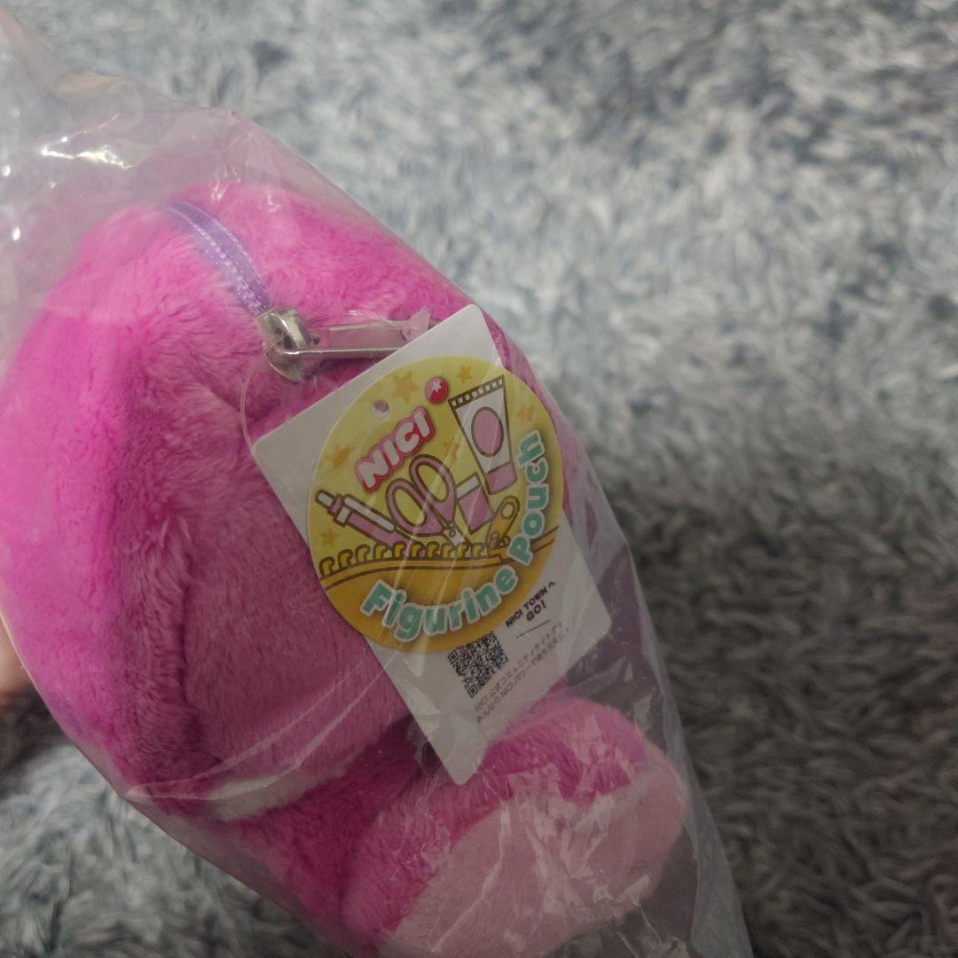 新品 未使用 ニキ NICI フィギュアペンポーチ チアリーダー ゴリラ