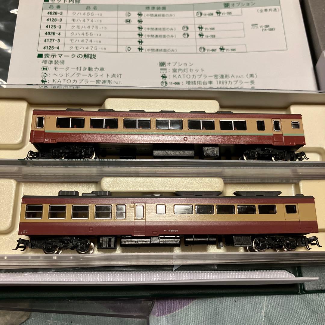 KATO 475系　485系　505