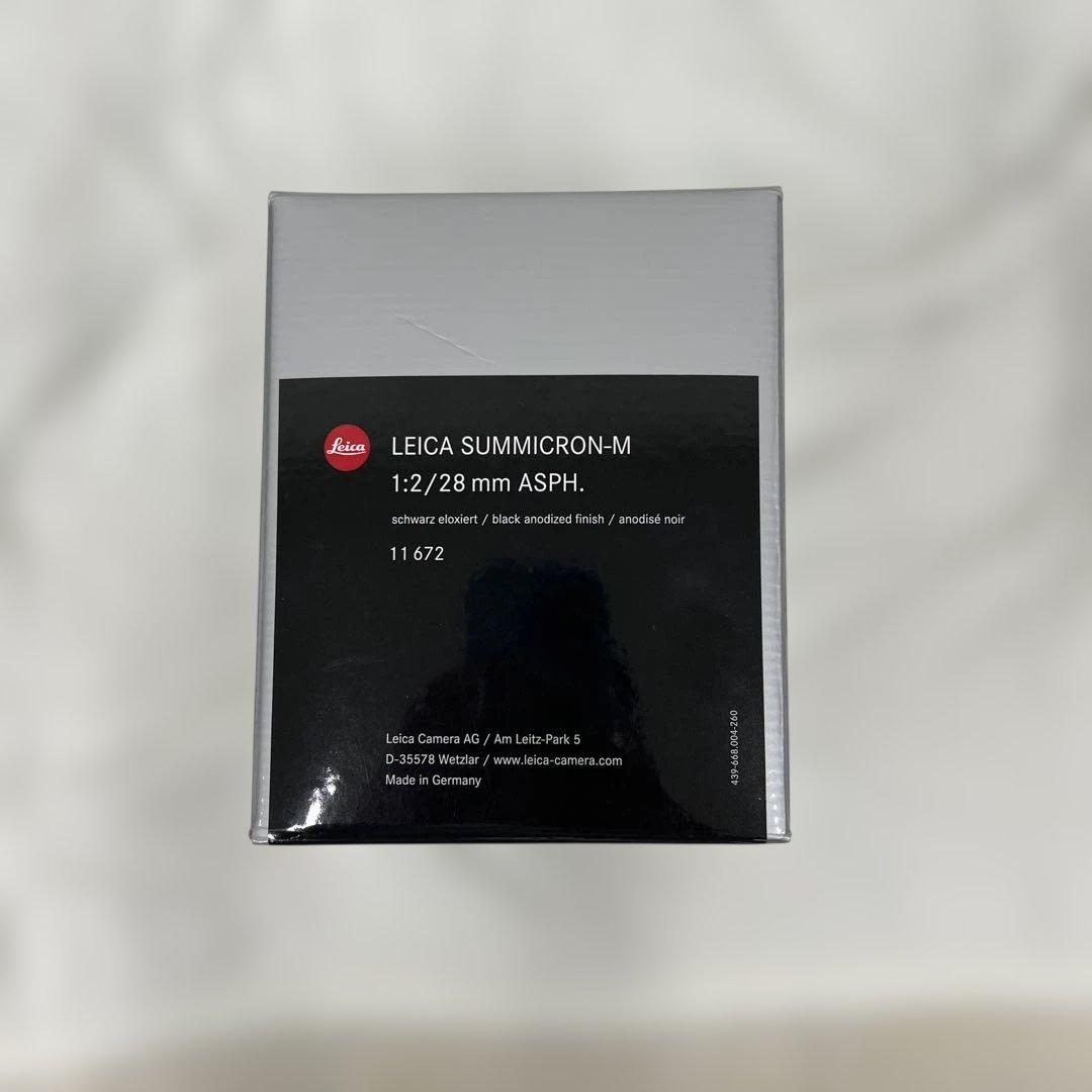 LEICA SUMMICRON-M 1:2/28mm ASPH 11672 美品
