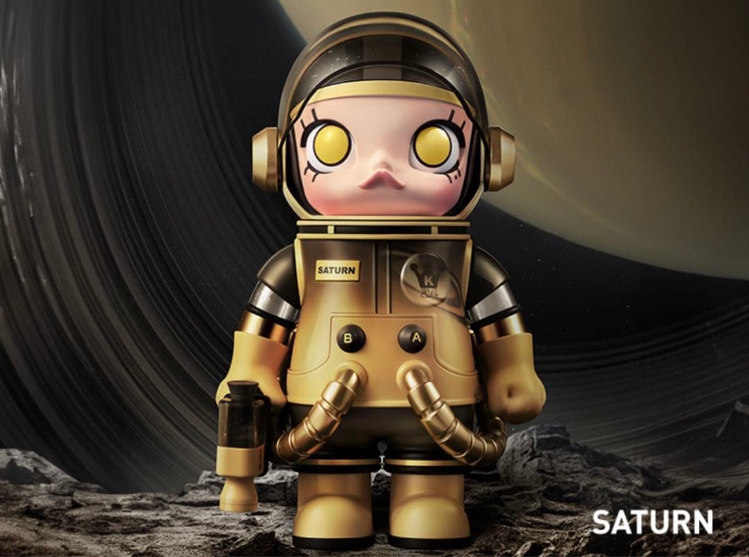 POPMART 400％ SPACE MOLLY Planet シリーズ