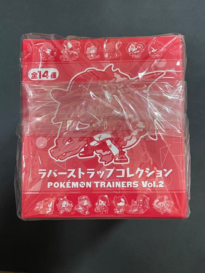 ポケモン　ラバーストラップコレクション　ポケモントレーナーズVol.2 box