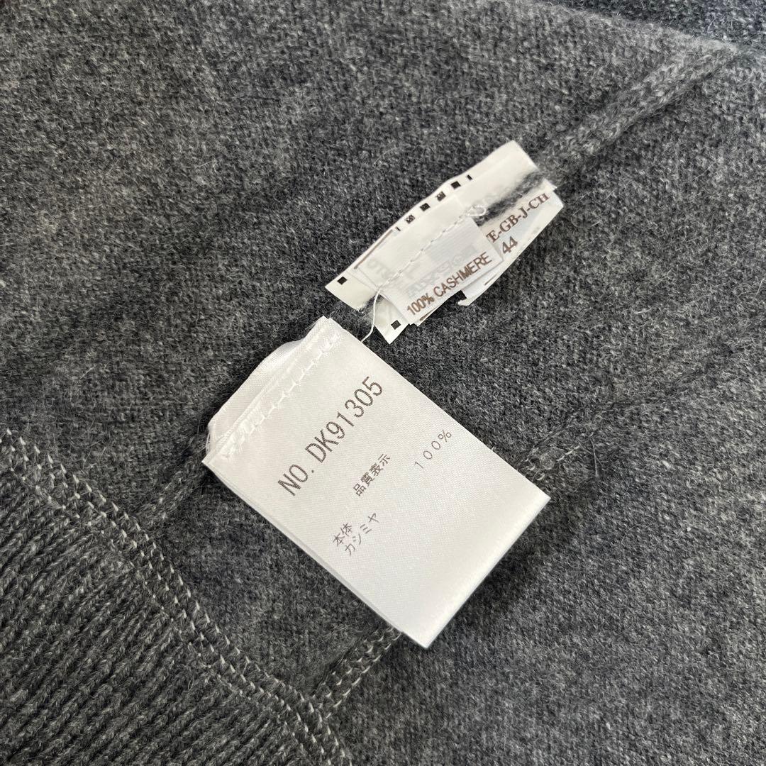 【高級】BRUNELLO CUCINELLI カシミヤ100% パーカー グレー