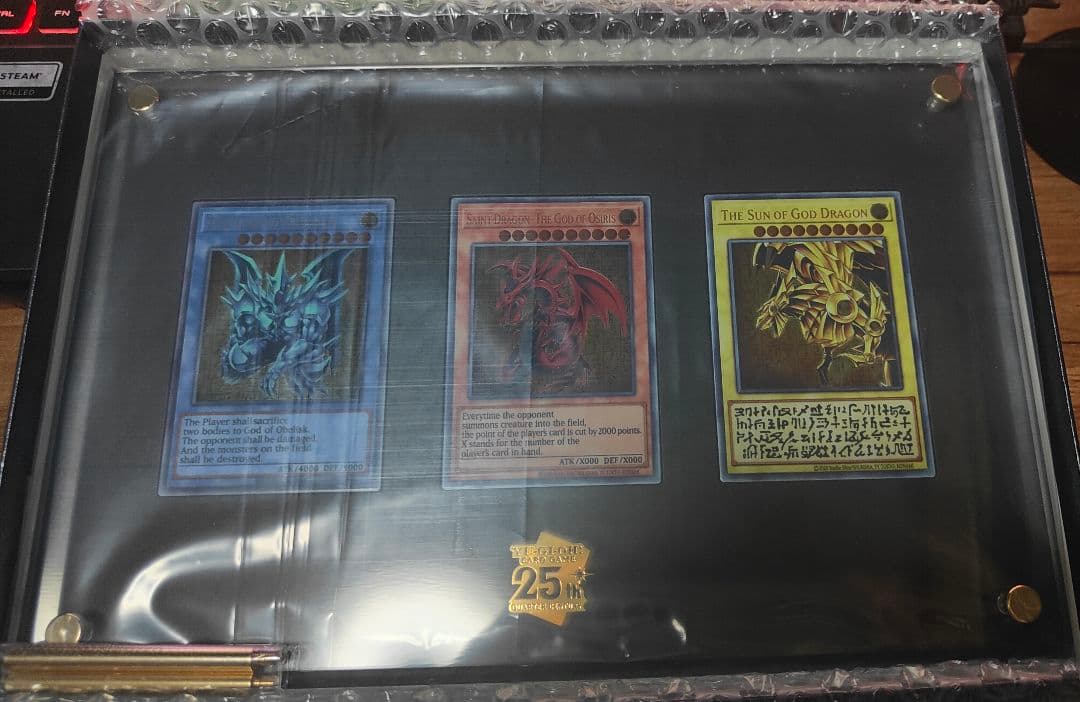 遊戯王 OCG 三幻神 スペシャルカードセット (ステンレス製)