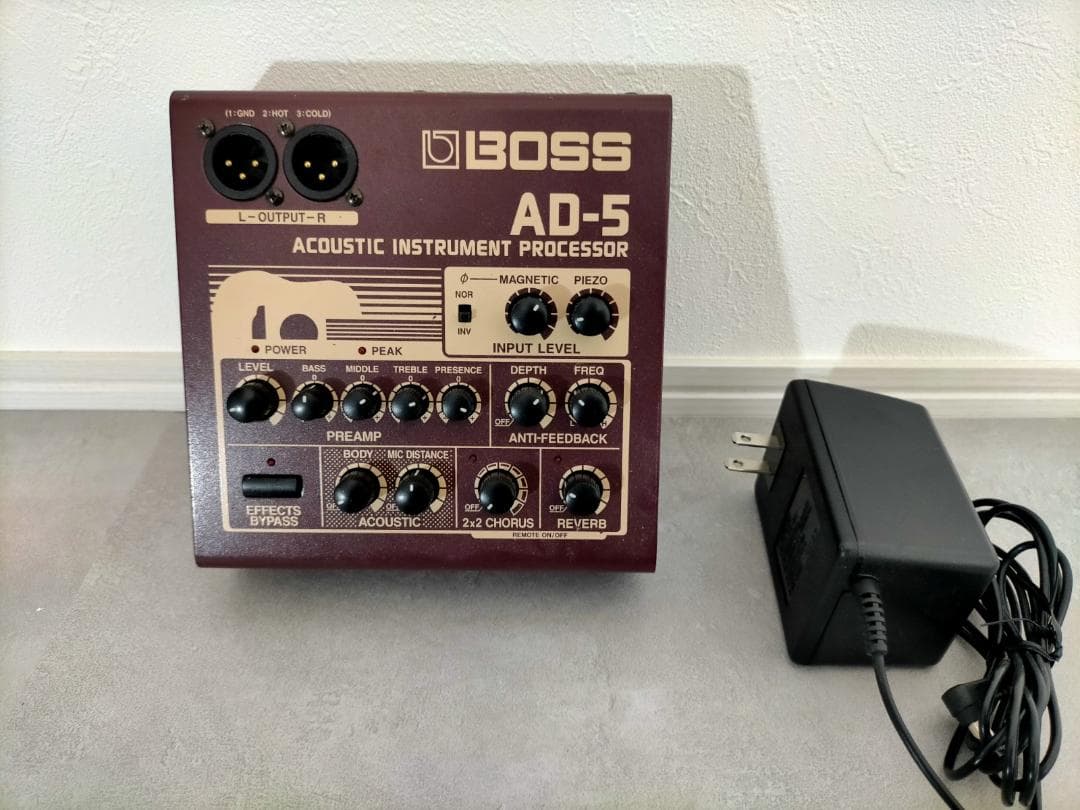 Boss AD-5 アダプター付き