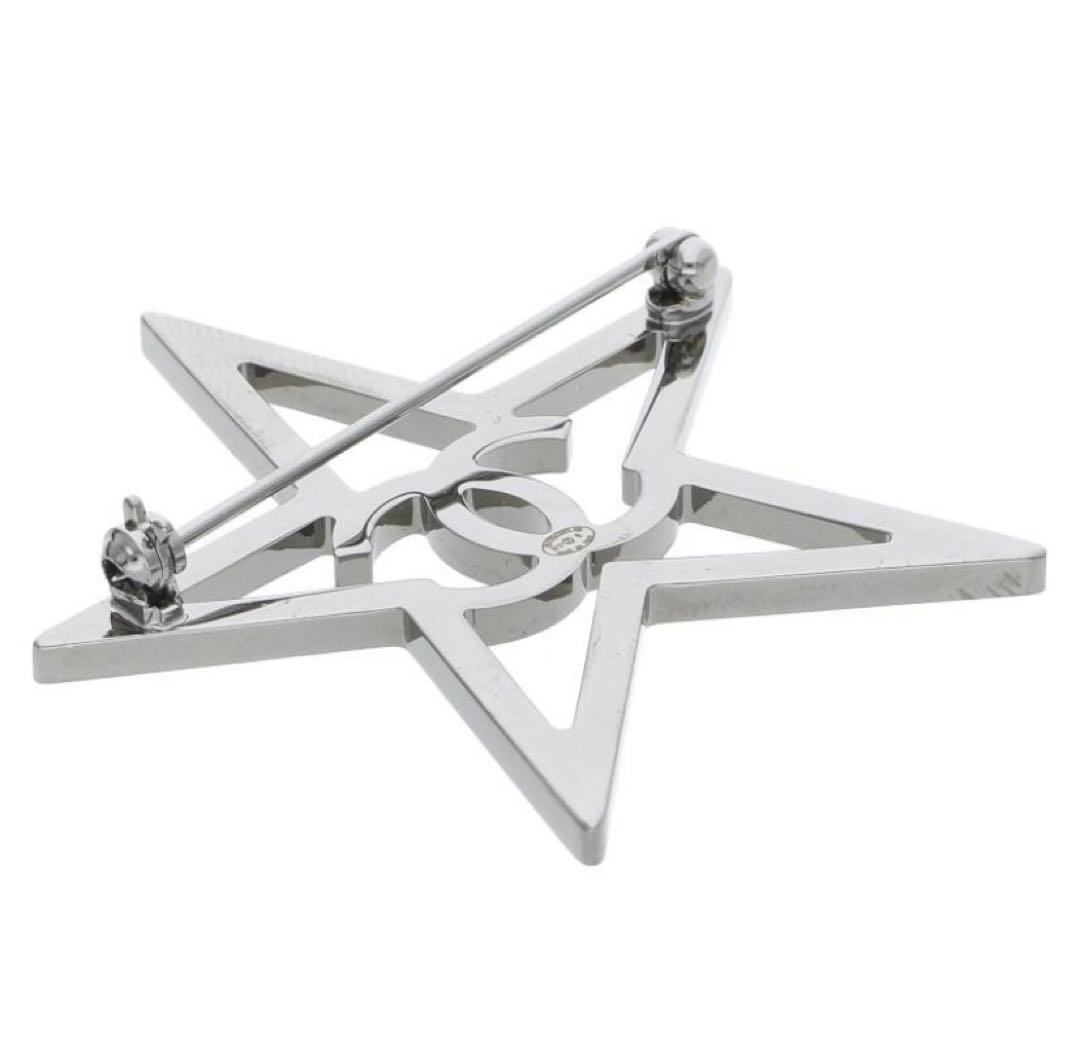 ★美品★ シャネル CCマーク ラインストーン ブローチ コメット