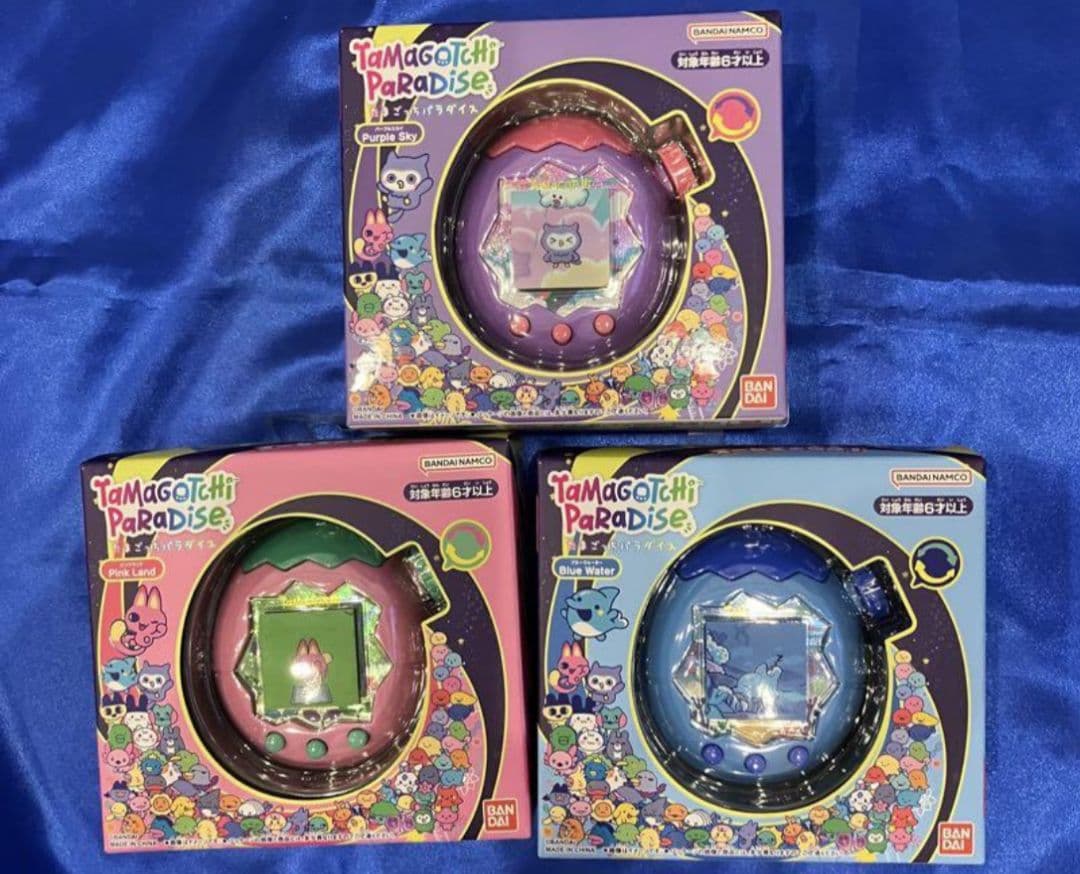 たまごっちパラダイス 全種３セット 新品未開封　初回特典付き