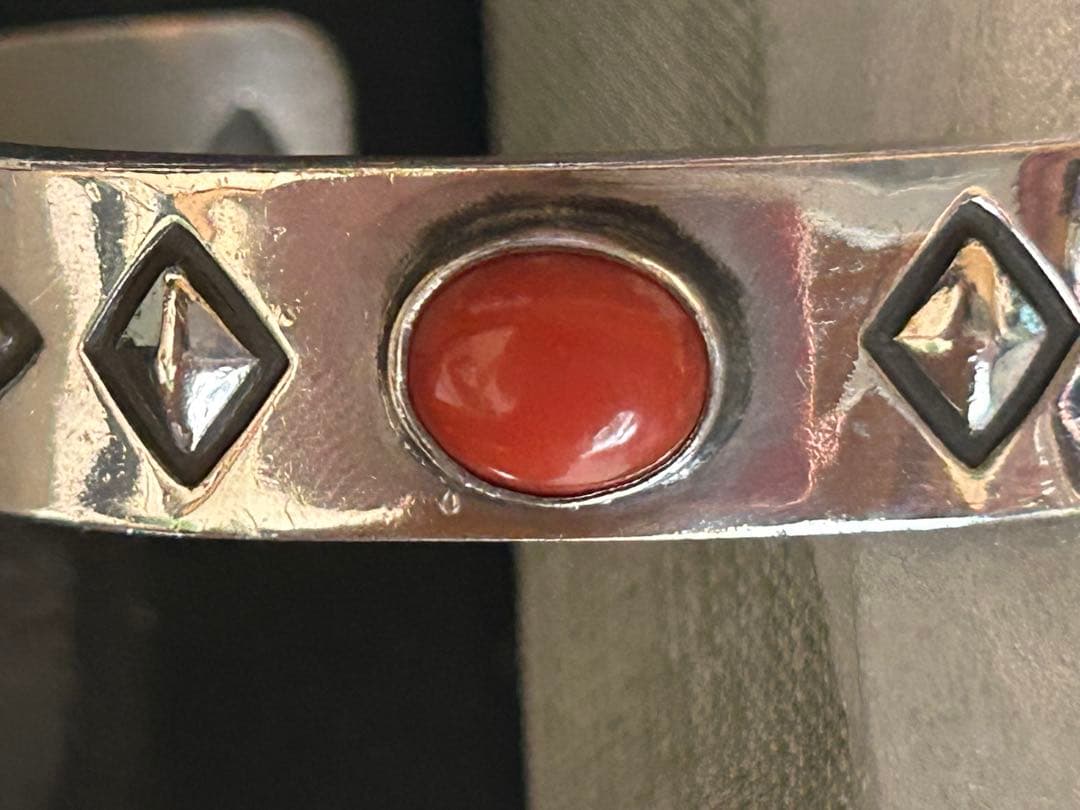 Herman Smith　ハーマンスミス　バングル　コーラル