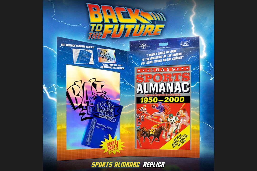 ■「バック・トゥ・ザ・フューチャー PART2」1/1 レプリカ　スポーツ年鑑
