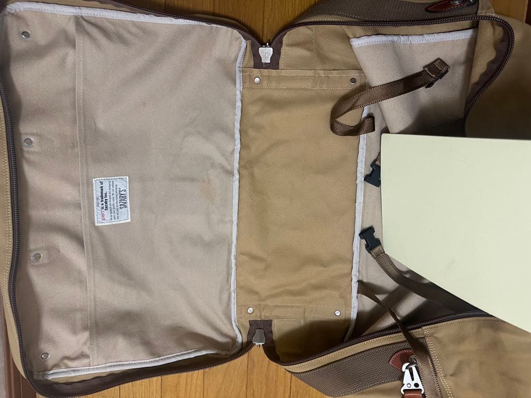 SAZABY‘S ベージュ ボストンバッグ