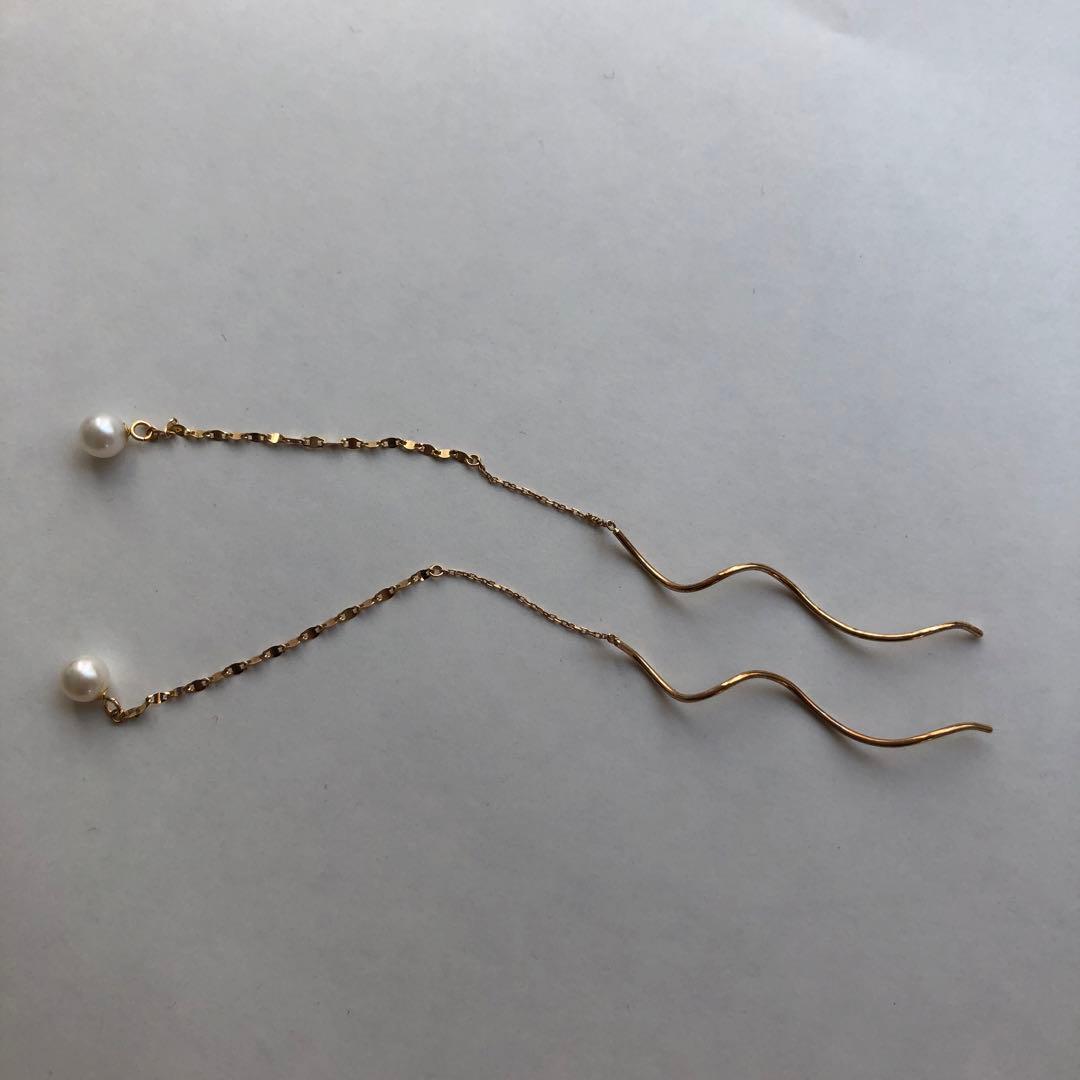 K10YG パールピアス