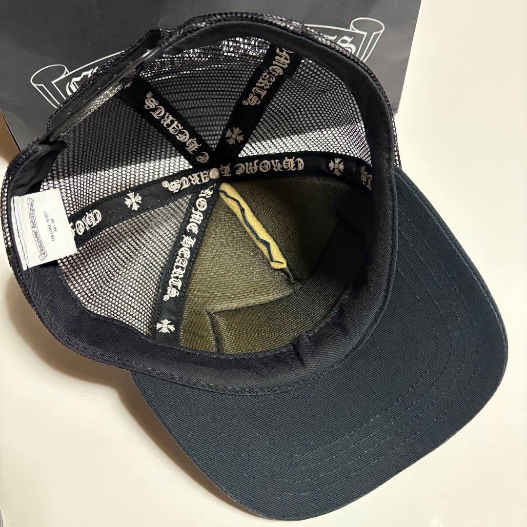 CHROME HEARTS クロムハーツ トラッカーキャップ ブラック　国内正規