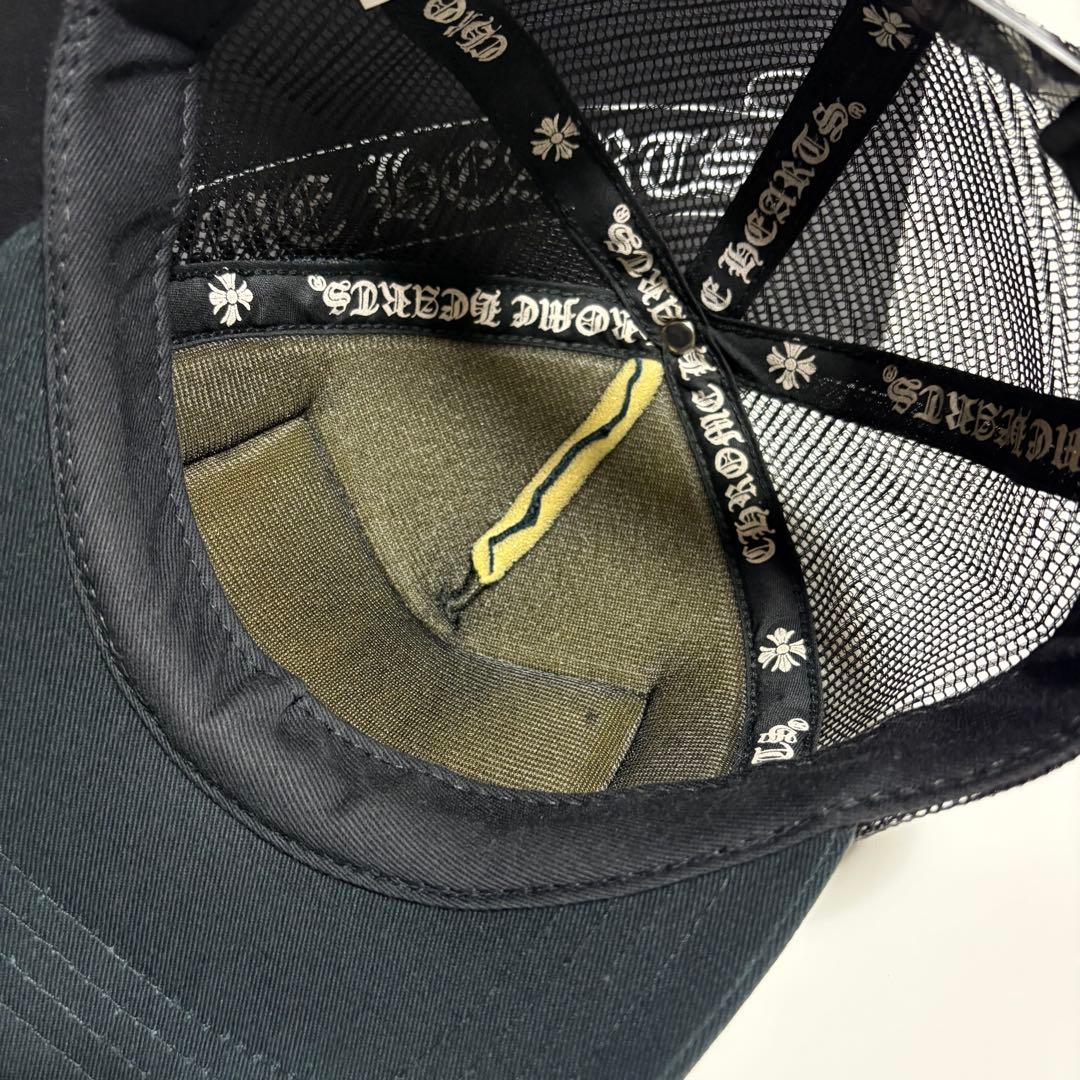 CHROME HEARTS クロムハーツ トラッカーキャップ ブラック　国内正規