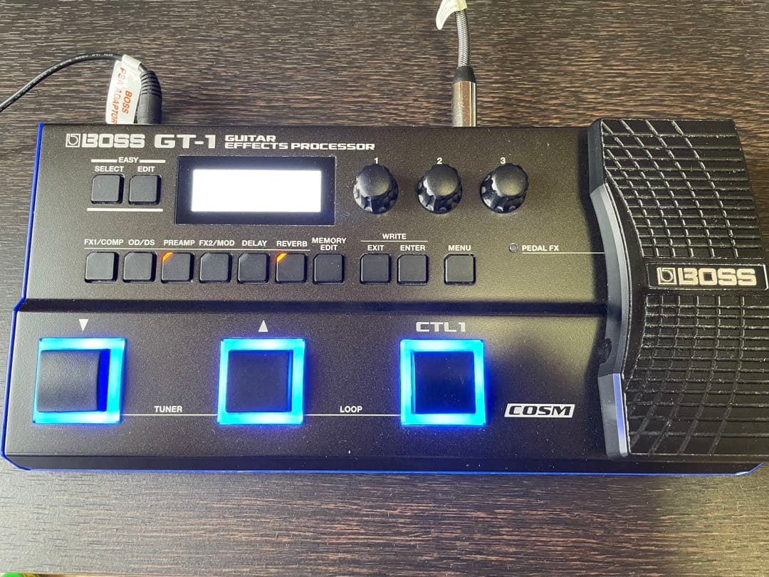 BOSS GT1 アダプタ・カバー・教科書付き