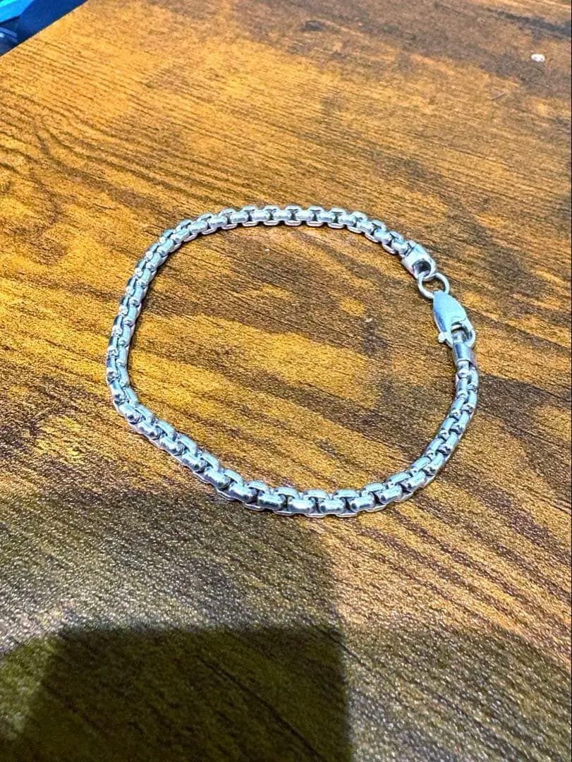 メンズ　ブレスレット　シルバー925　ジャーナルスタンダード　3.9\"/19cm