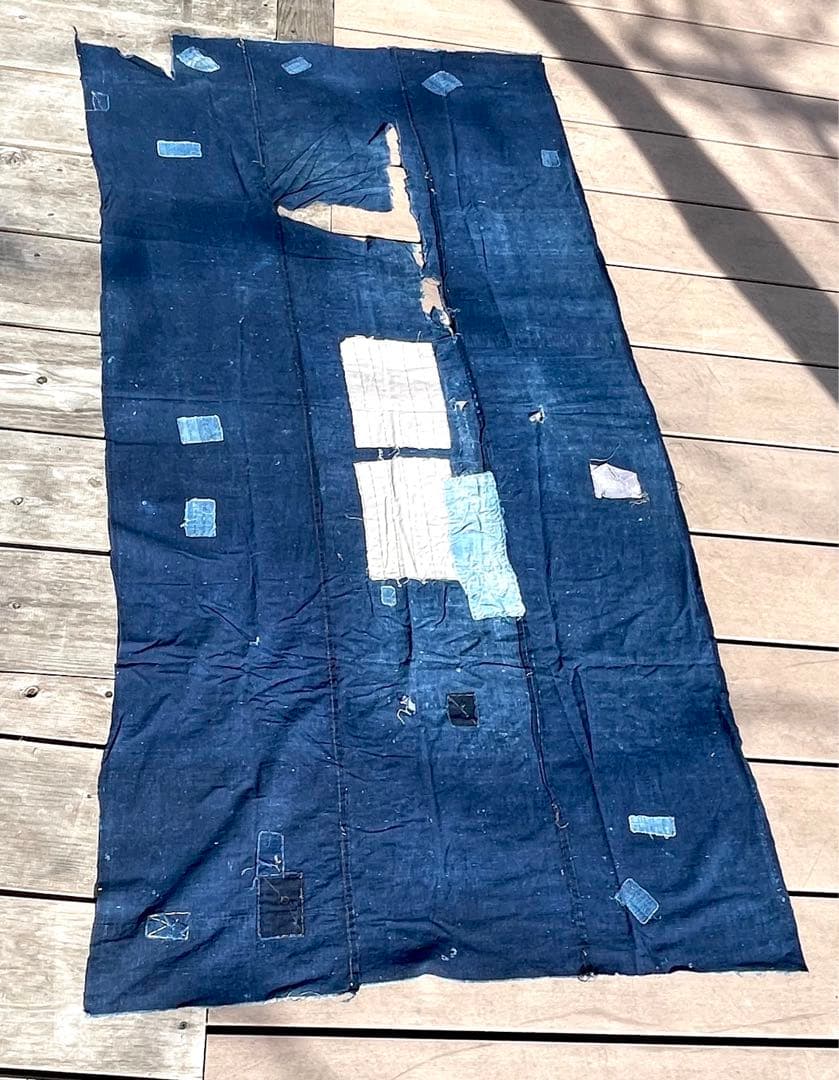 襤褸 本物 大判 古布① 寄せ布