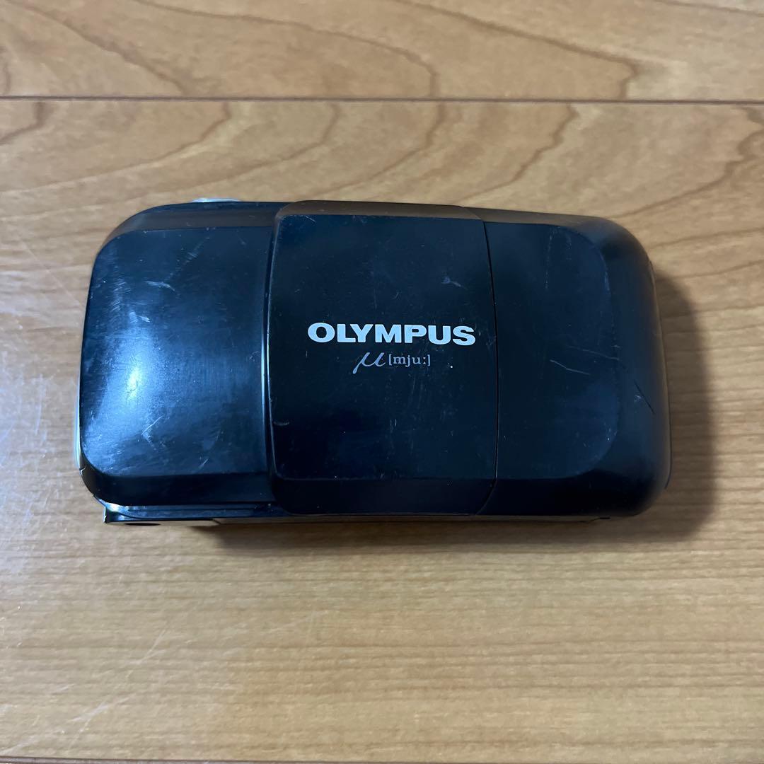 オリンパスμ初代 コンパクトフィルムカメラ 中古品