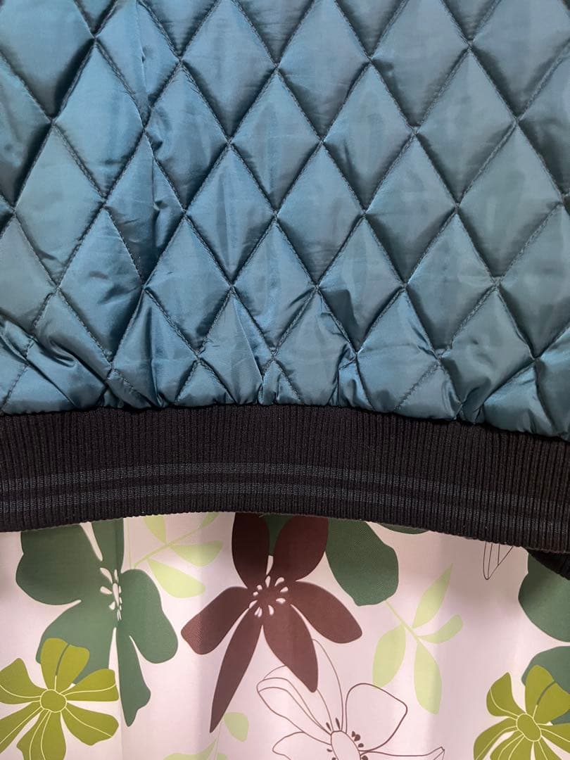 フレッドペリー　未使用品　リバーシブル キルティングジャケット ダークグリーン