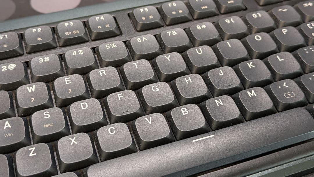 Kzzi I75 黒 メカニカルキーボード ロープロ リニアWhite Rain