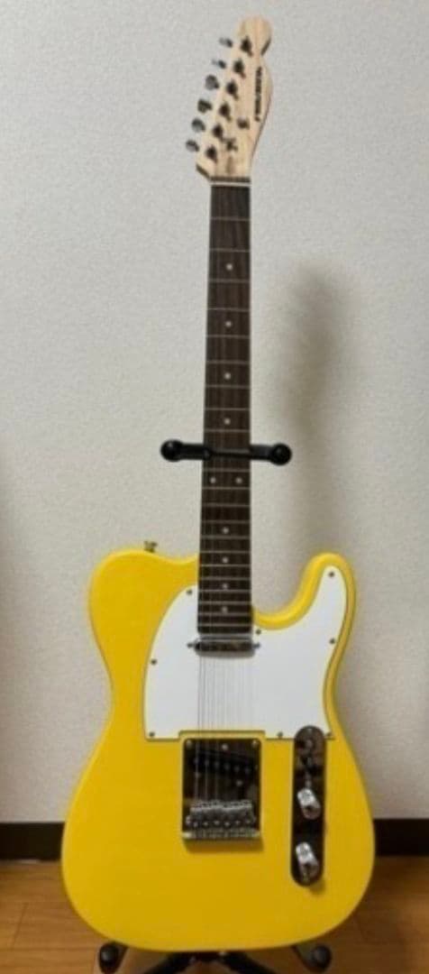Playtech Telecaster テレキャスター エレキギター イエロー