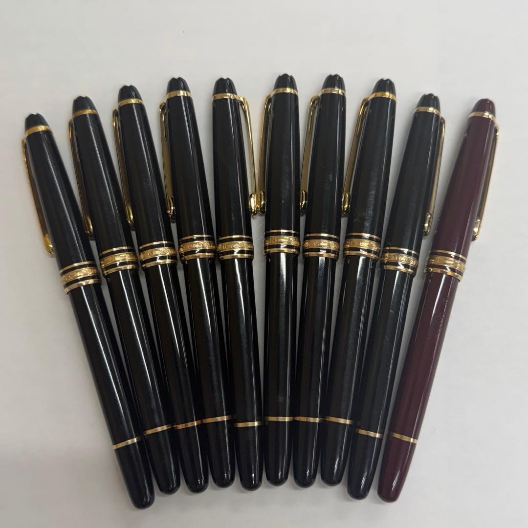万年筆　モンブラマイスターシュティック10本セット　ペン先14K 4810