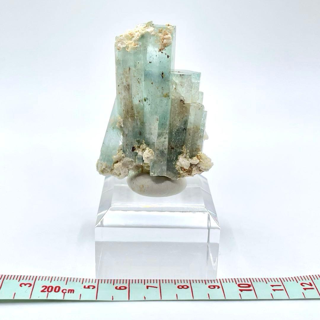 ナミビア エロンゴ産 アクアマリン クラスター標本