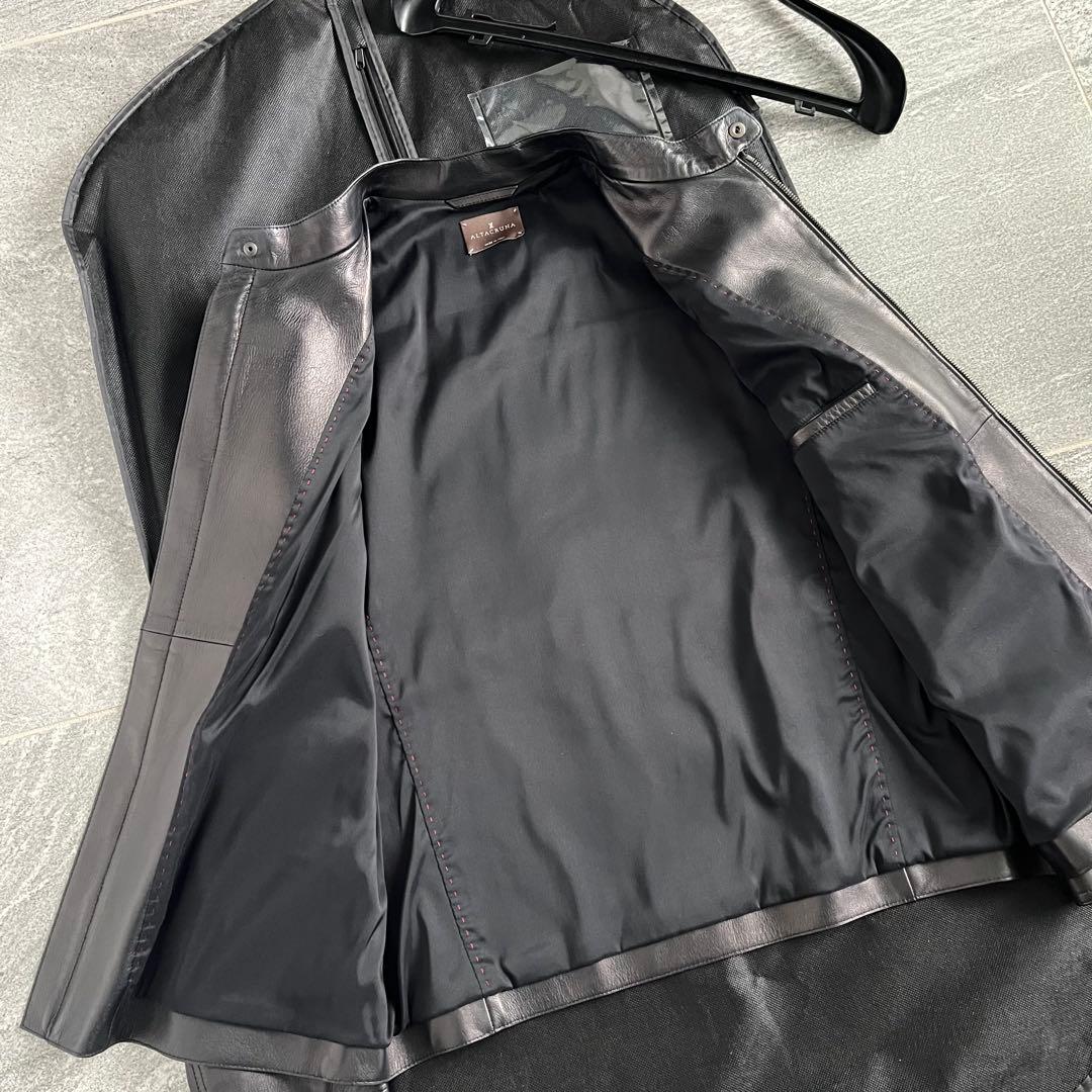 ALTACRUNA ラムレザー　シングルライダース