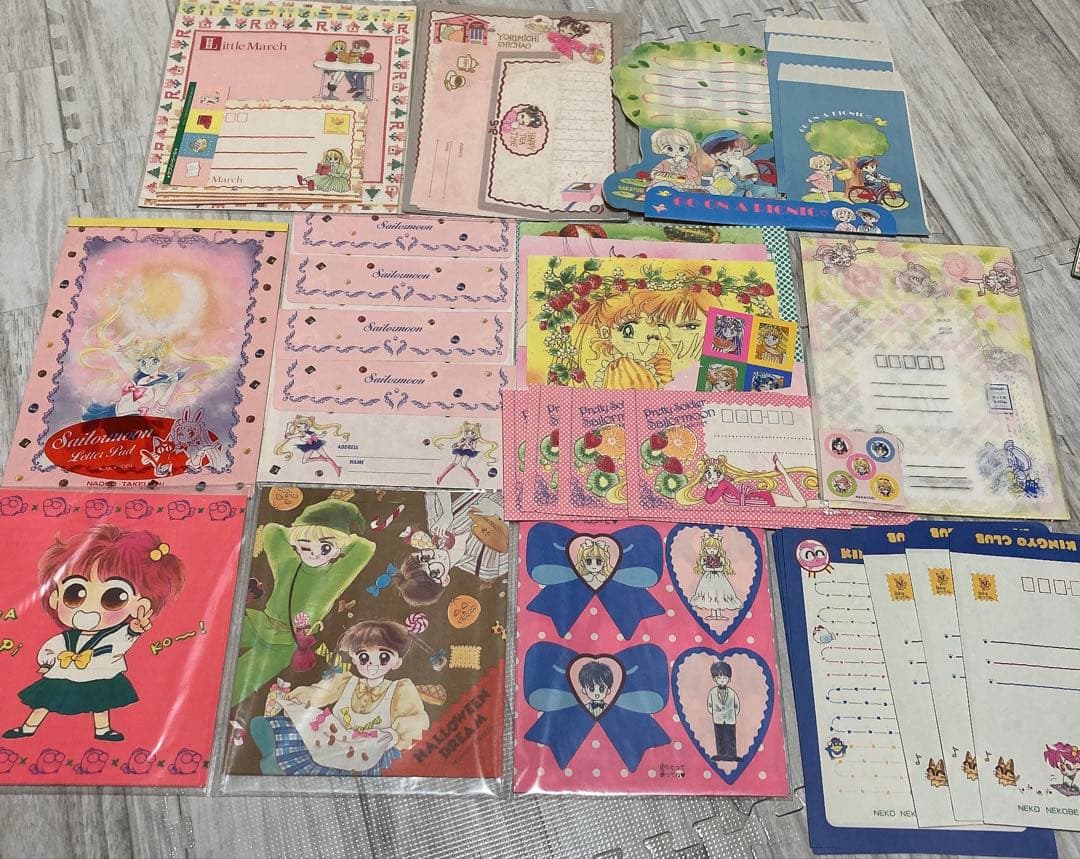 なかよし　付録　レターセット　セーラームーン