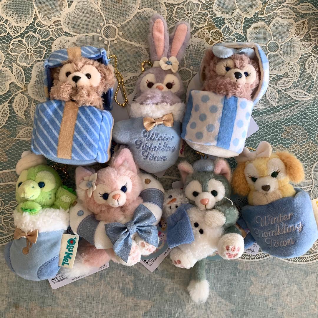 ダッフィー ぬいぐるみチャーム リーナベル ステラルー シェリーメイ　7点セット