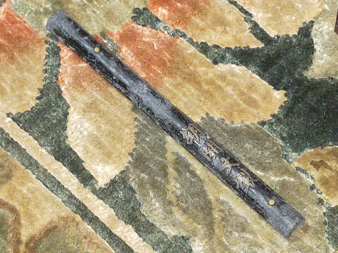 ♥とても古い　唐墨　中国墨　古墨　胡開文製　箱付き　骨董　古玩