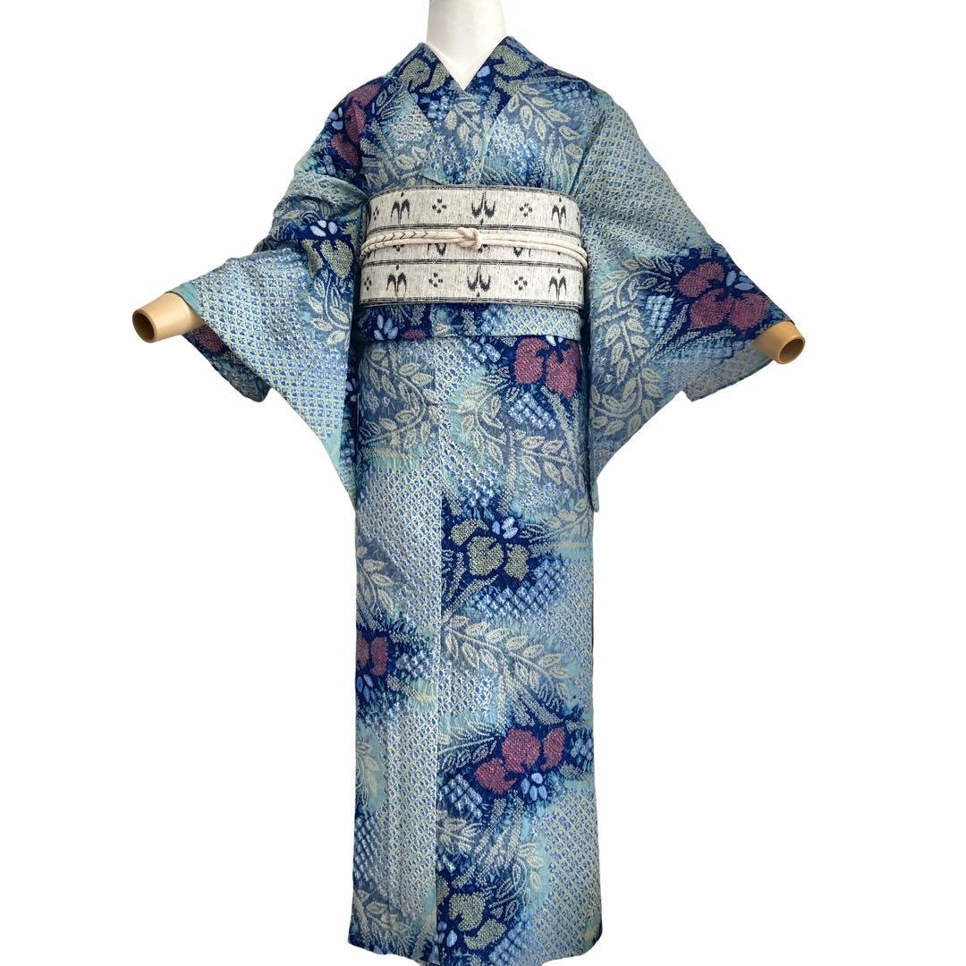 ★yuiです★お洒落　身丈157 有松絞り　絞り染め　絞り浴衣　NO48