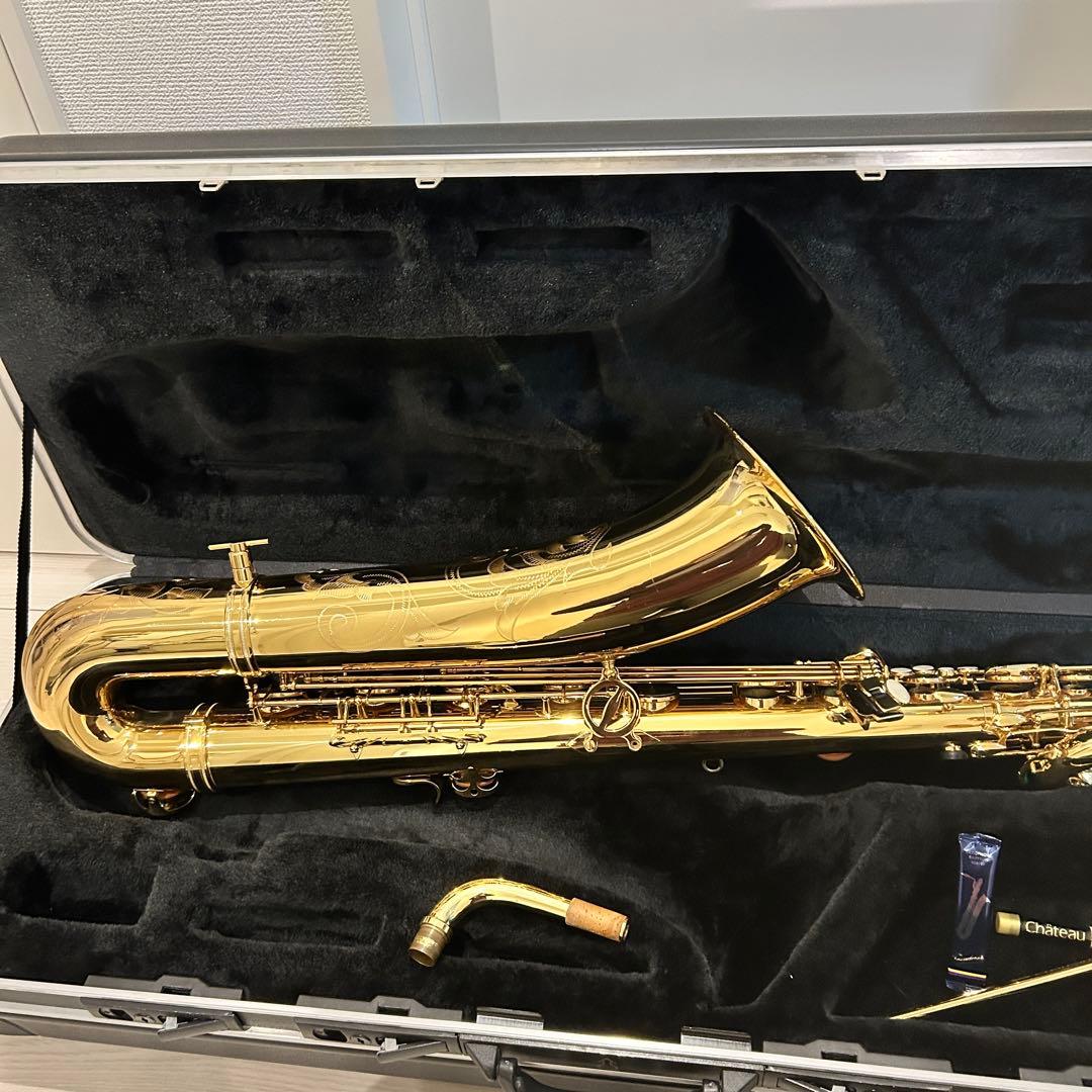 【美品】château バリサク　バリトンサックス　ショートベル　本体