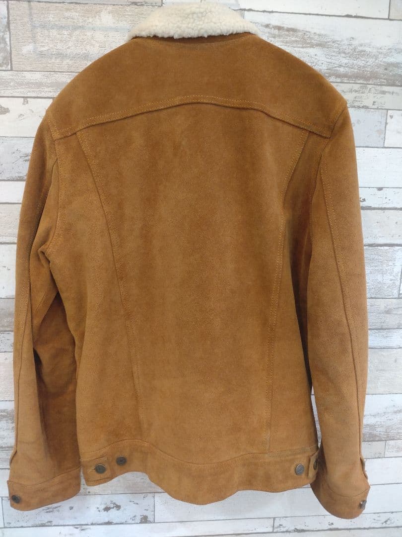 d*e様 ヒステリックグラマー　スエード　　ボア　トラッカージャケット　M