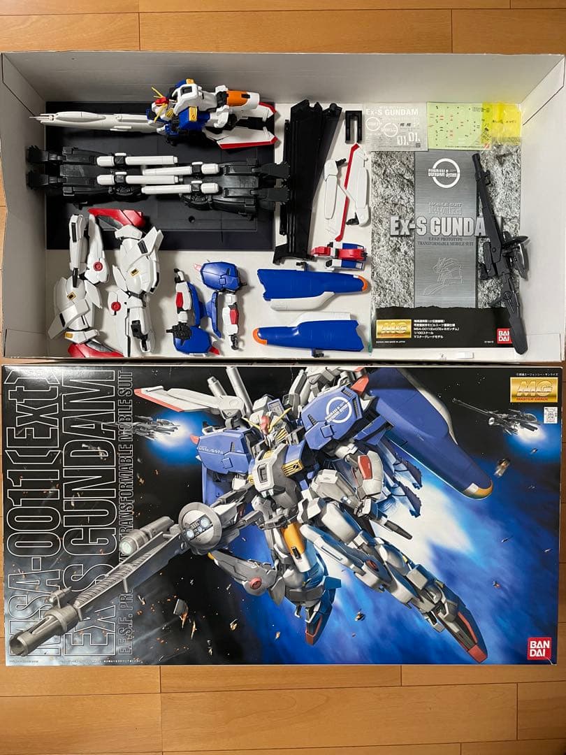 MG 1/100 Ex-Sガンダム 組立品 箱付き ガンプラ