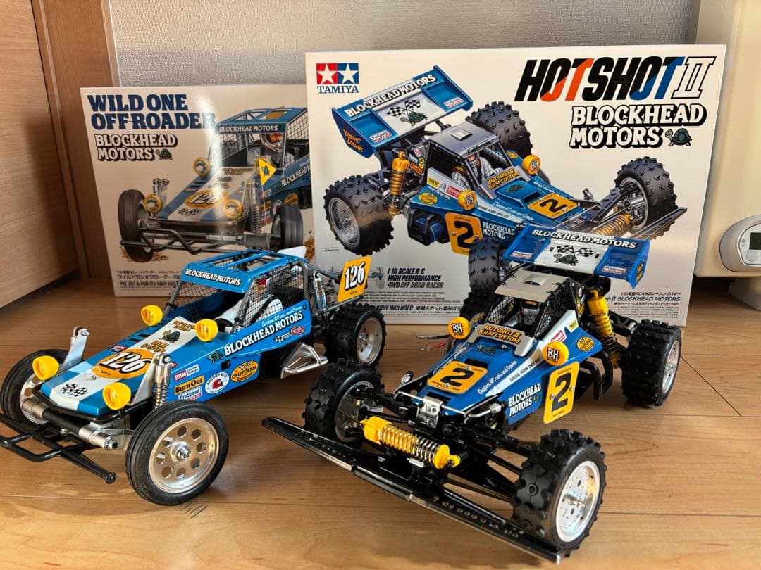 【ニックがネームさん専用！】タミヤ BLOCKHEAD MOTORS 2台セット