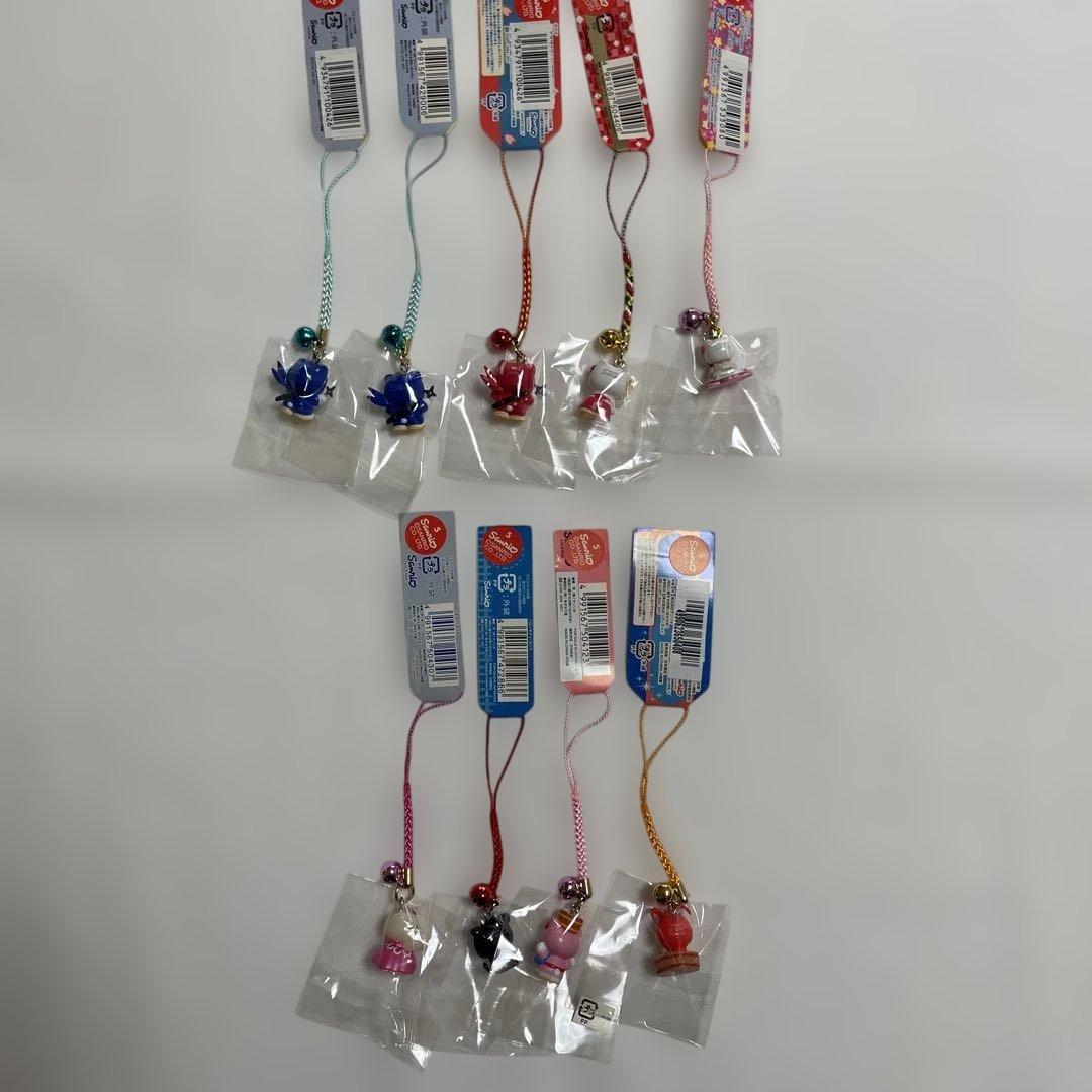 新品◆ハローキティ ご当地キティ 根付けストラップ 三重県 9個セット◆匿名配送