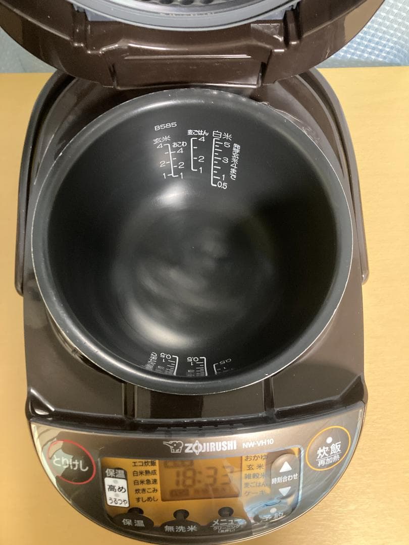 ★美品★ZOJIRUSHI NW-VH10 極め炊き 5.5合炊き 2021年製