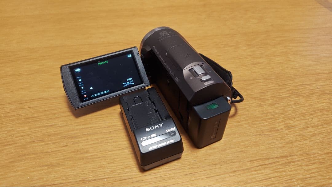 kiyo　ビデオカメラ　HDR-CX680　バッテリー　充電器付属