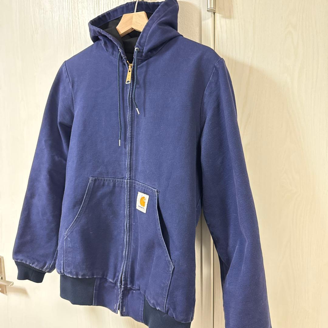 Carhartt アクティブジャケット　stussy元ネタの幻級ネイビー色