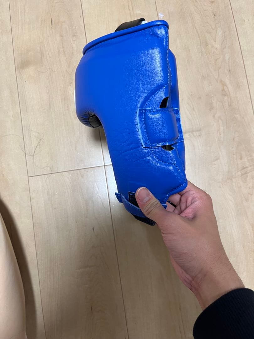 Winning ヘッドギア 青 サイズL