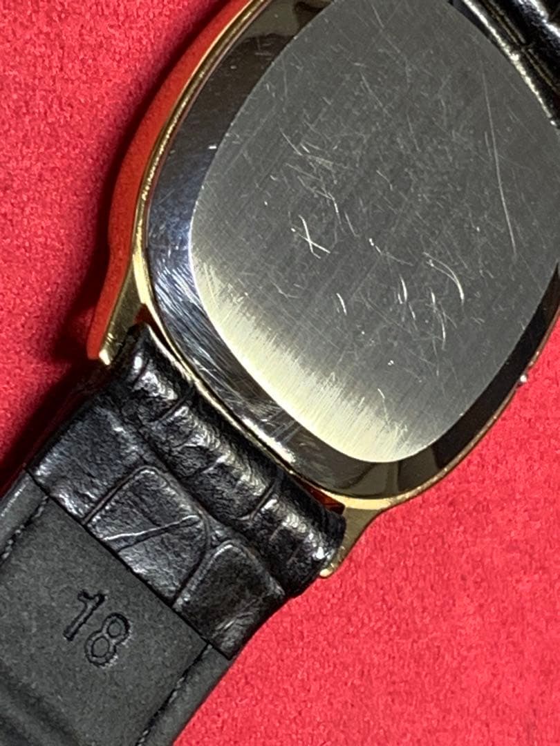 ⭐️稼働品⭐️電池交換済⭐️オメガ　デビル　1365 プッシュ式リューズ　メンズ腕時計