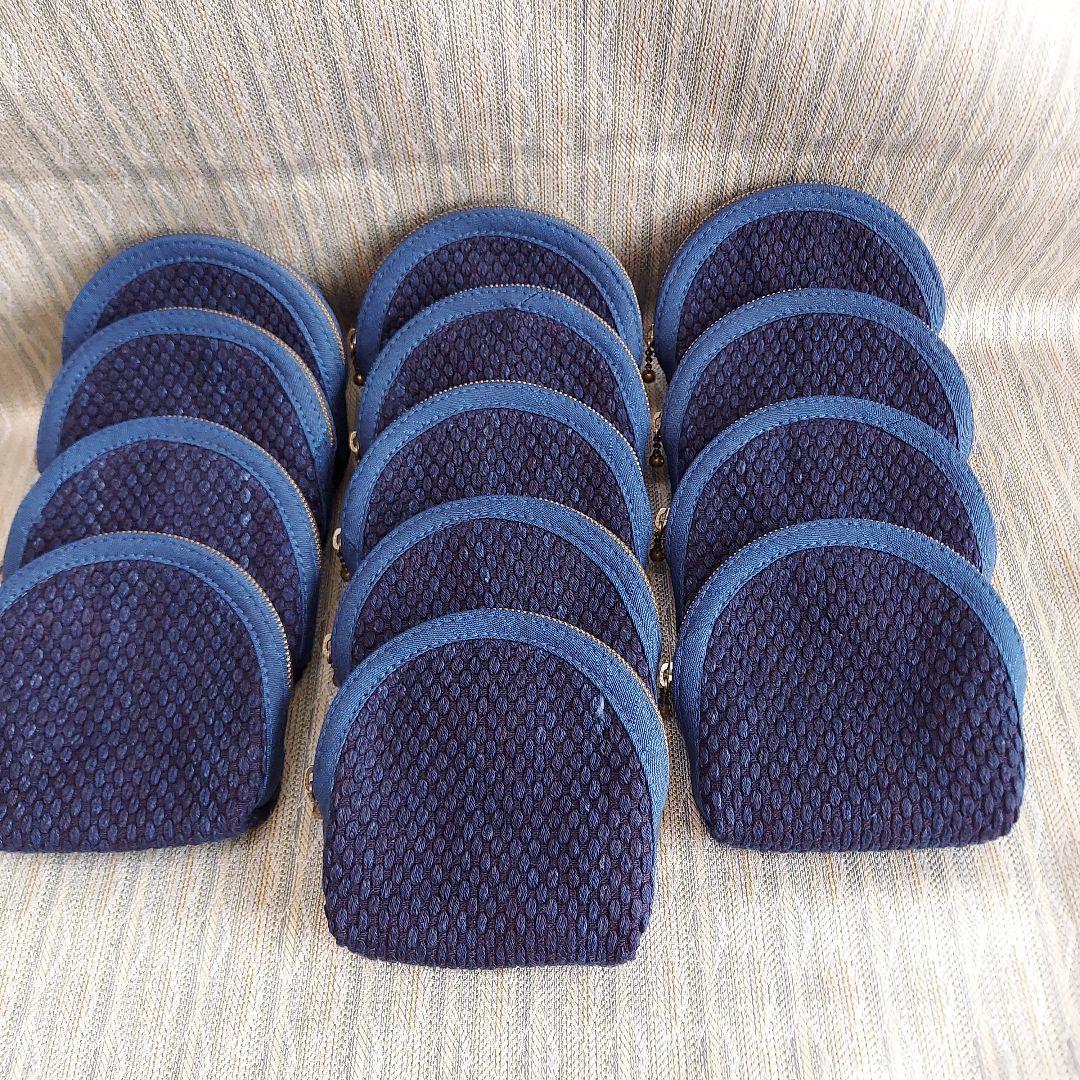 剣道着の鍔ケース3組用 13点 刺繍入り