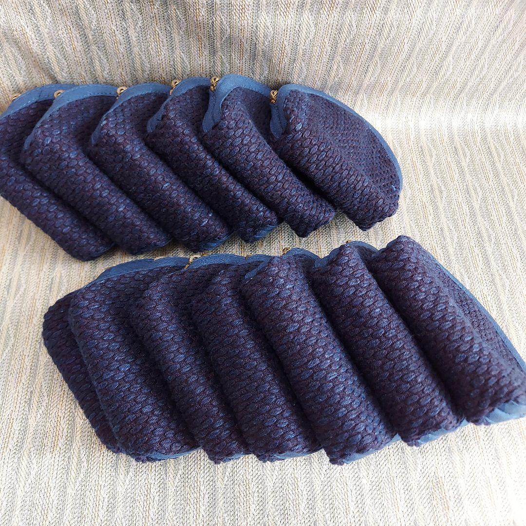 剣道着の鍔ケース3組用 13点 刺繍入り